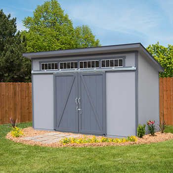 Yardline Santa Clara 12' x 8' Wood Storage Shed