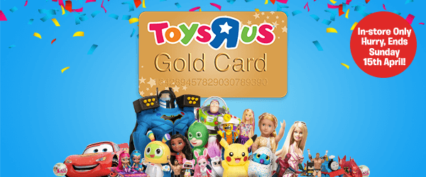 TRU customer loyality card promotion