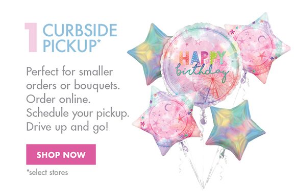 Curbside Pickup | Perfect for smaller orders or bouquets. Order online. Schedule your pickup. Drive up and go! | SHOP NOW