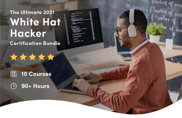 Ultimate 2021 White Hat Hacker Certification Bundle | Enroll for $39.90