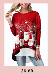 Christmas Faux Two Piece T Shirt