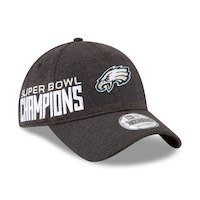 New Era Philadelphia Eagles Heather Gray Super Bowl LII Champions Parade 9TWENTY Adjustable Hat