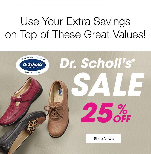 Dr. Scholl's Shoe Sale, Real Deals and 