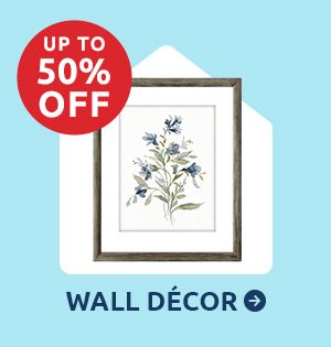 Up to 50% Off Wall Décor Clearance