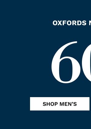 Oxfords up to 60% off | Shop Men's