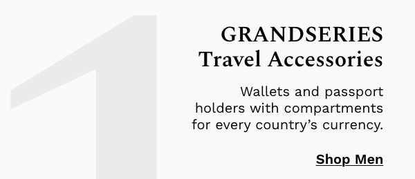 Grandseries Travel Accessories | Shop Men's