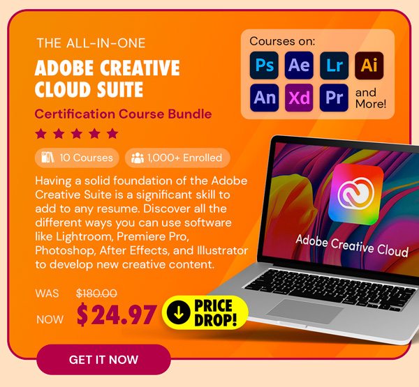 The All-in-One Adobe Creative Cloud Suite Certification Course Bundle