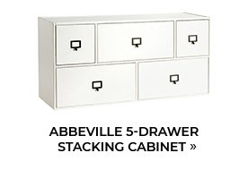 Abbeville 5-Drawer Stacking Cabinet