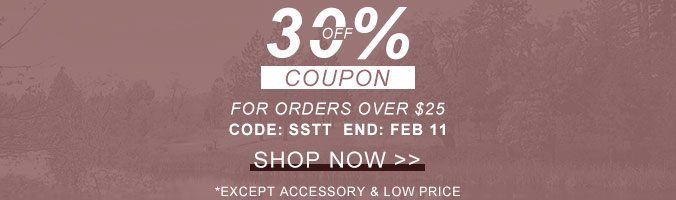 30% OFF Coupon