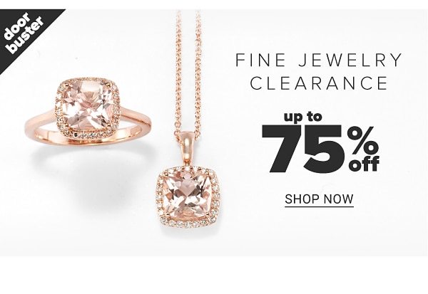 up to 75% off Fine Jewelry Clearance - Shop Now