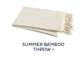 Summer Bamboo Throw