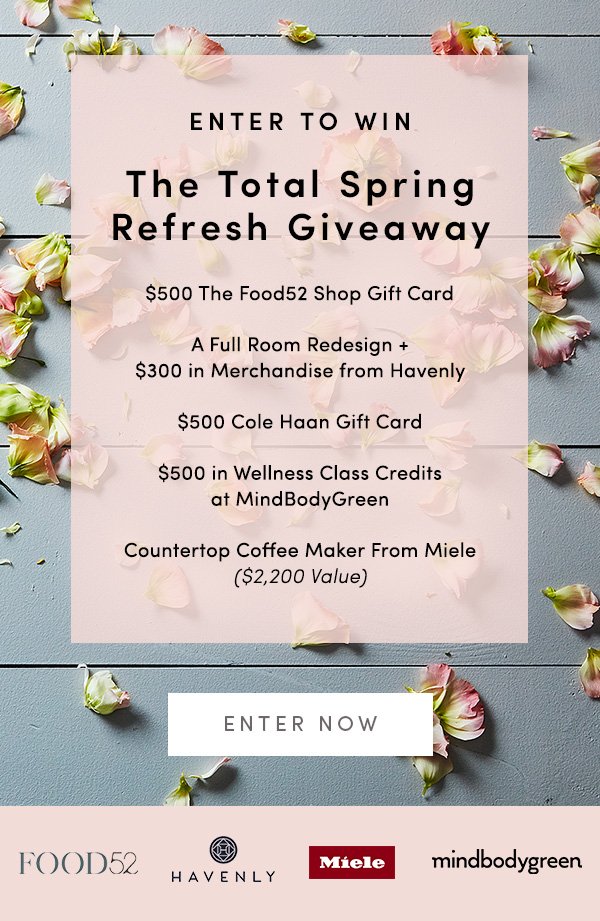 ENTER TO WIN The Total Spring Refresh Giveaway | ENTER NOW