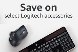 Up to 60% off select Logitech PC Accessories ($34.99 Anywhere MX Mobile Mouse, $37.50 K750 Wireless Solar Keyboard & More)