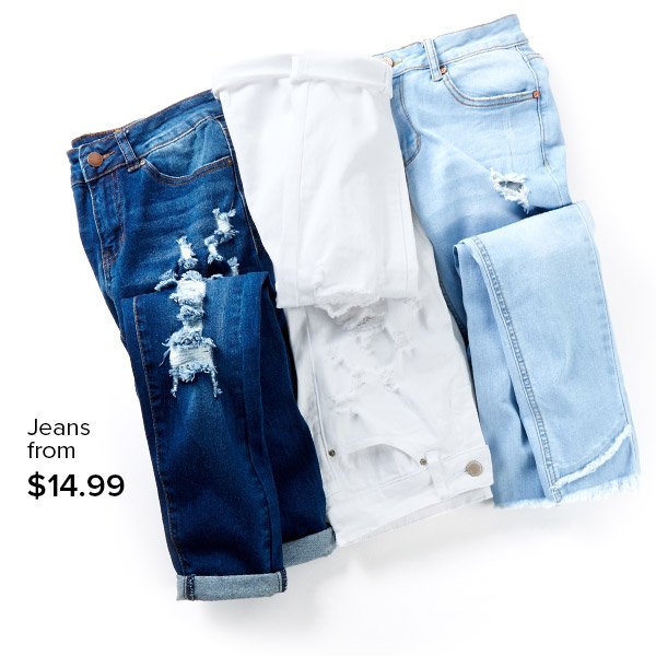 Shop Jeans from $14.99
