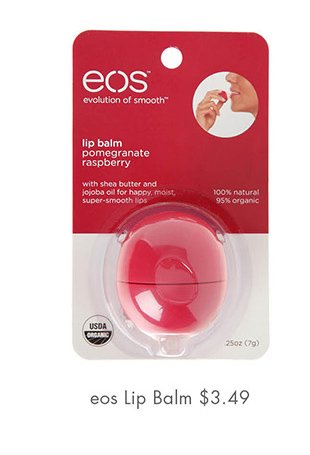 EOS LIP BALM $3.49