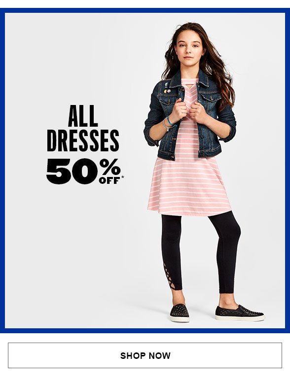 All Dresses 50% Off