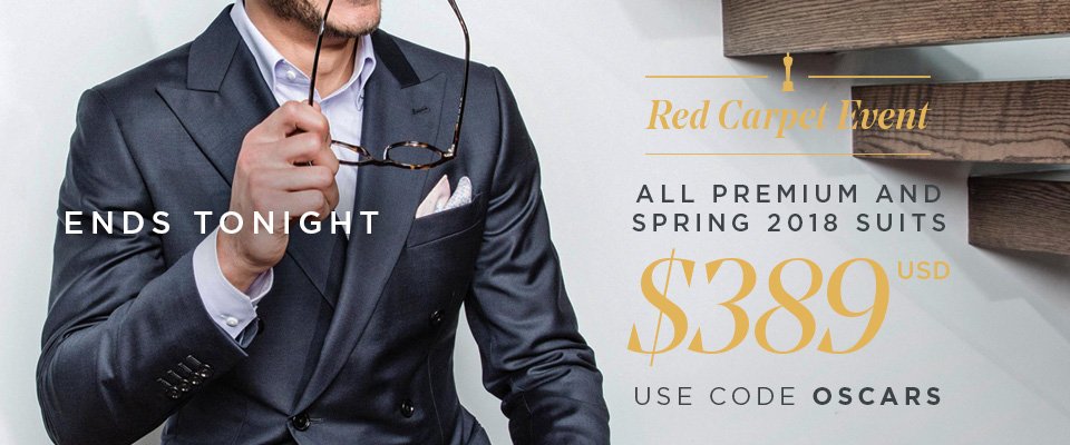 THE RED CARPET EVENT - SAVE UP TO 50% SITEWIDE UNTIL MIDNIGHT - USE CODE OSCARS AT CHEKCKOUT