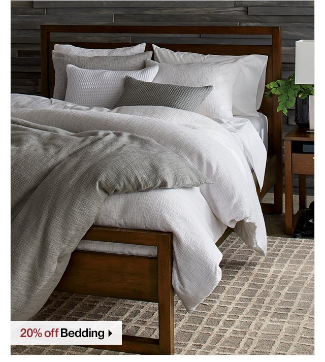 20% off Bedding