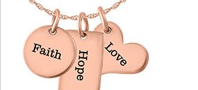 Engravable Shapes Necklace