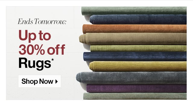 Up to 30% off Rugs