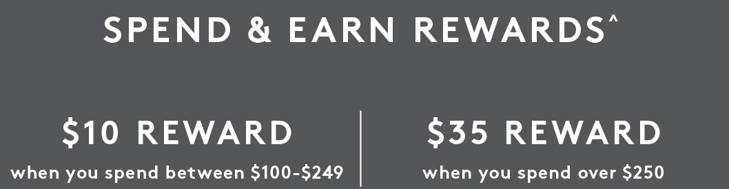 Spend and Earn Rewards