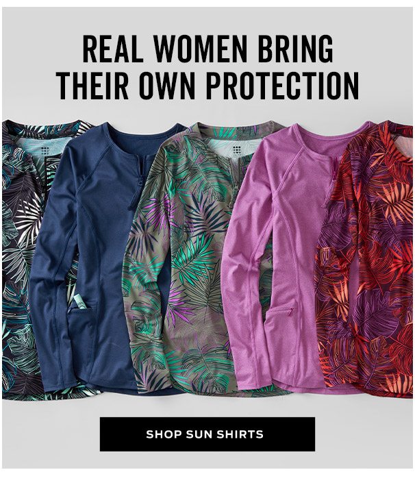 UPF gear that doesn't wash off | Shop Sun Shirts >