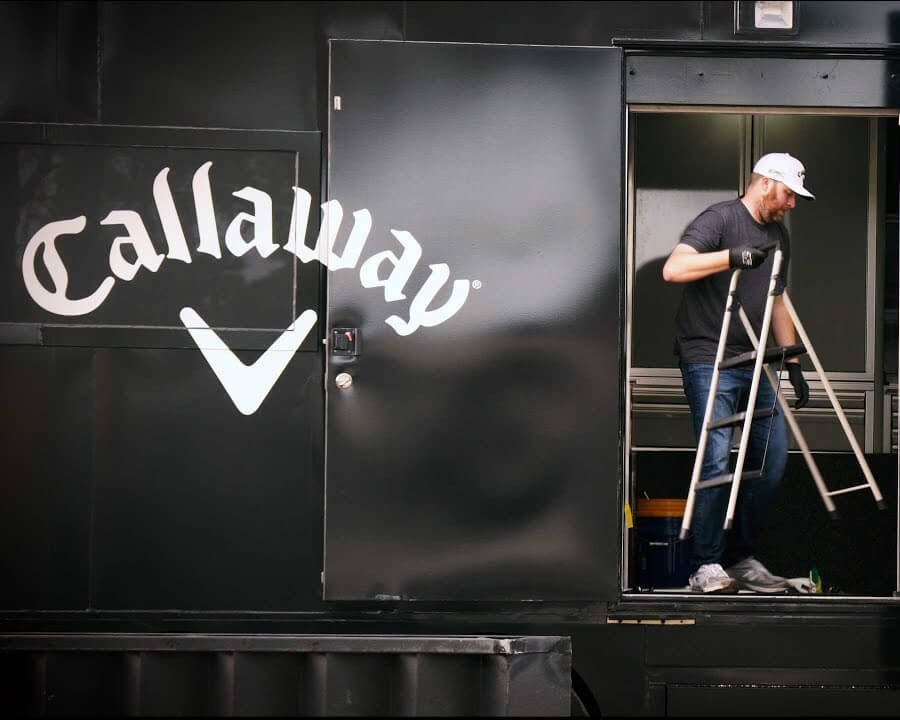 A Road Trip - Inside thr Callaway Tour Truck