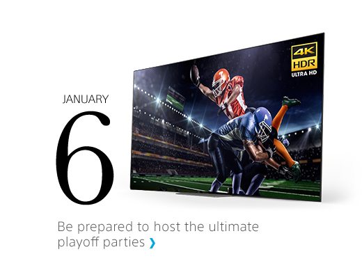 January 6 | Be prepared to host the ultimate playoff parties | A8F TV