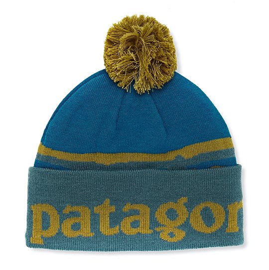Patagonia Lightweight Powder Town Beanie - Fitz Roy Sunrise Knit: Abalone Blue