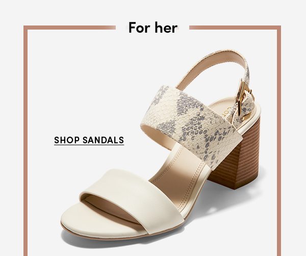 For her | SHOP SANDALS