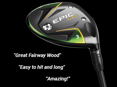 Epic Flash Fairway Woods