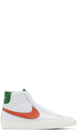 Nike - White & Green Stranger Things Edition Blazer QS HH Sneakers