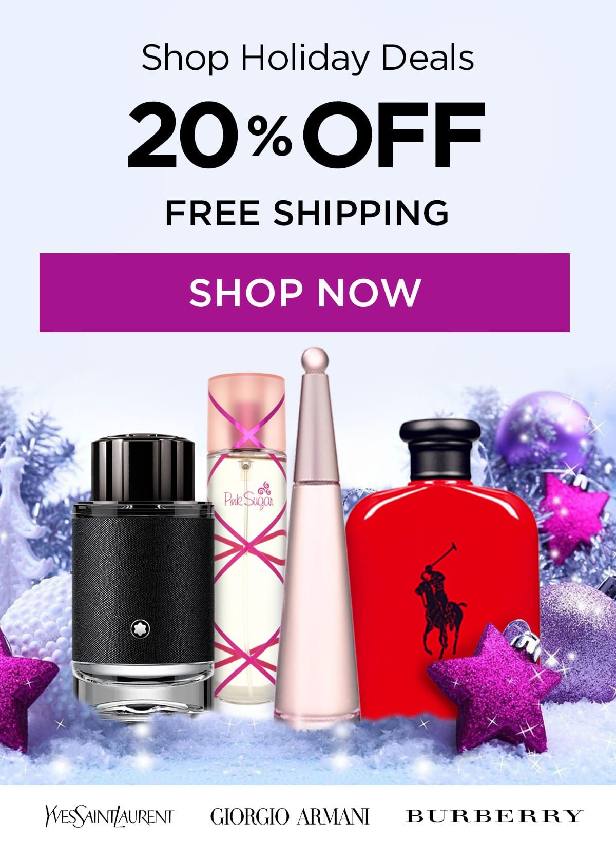 Perfume.com Shop Holiday Deals. 20% Off