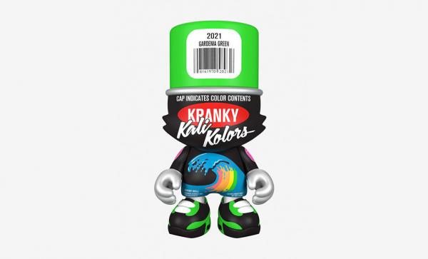 "Gardenia Green" SuperKranky Designer Collectible Toy by Superplastic