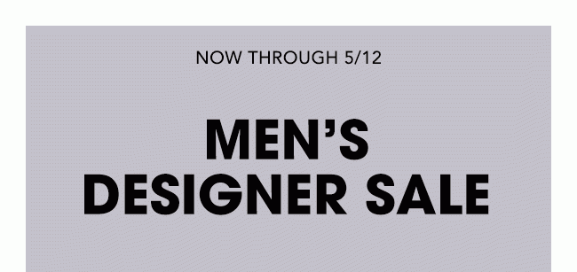 MEN'S DESIGNER SALE