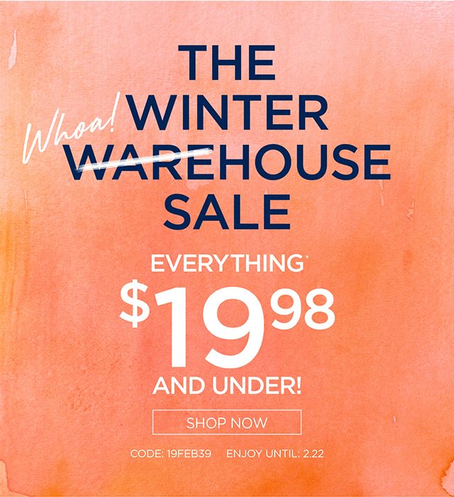 Everything $33.98 And Under! - Shop Now