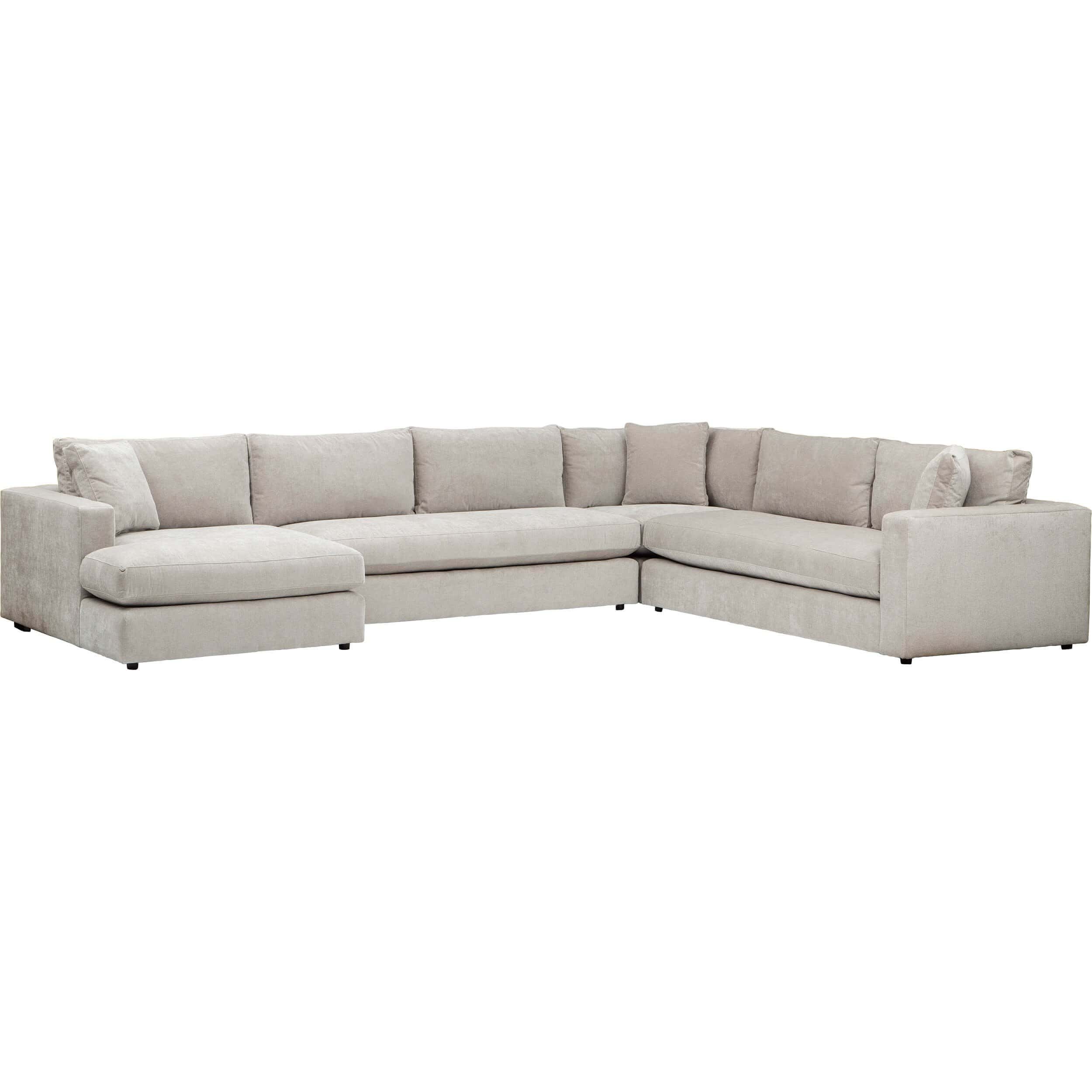 Image of Salvadore Sectional, Kenley Moondust