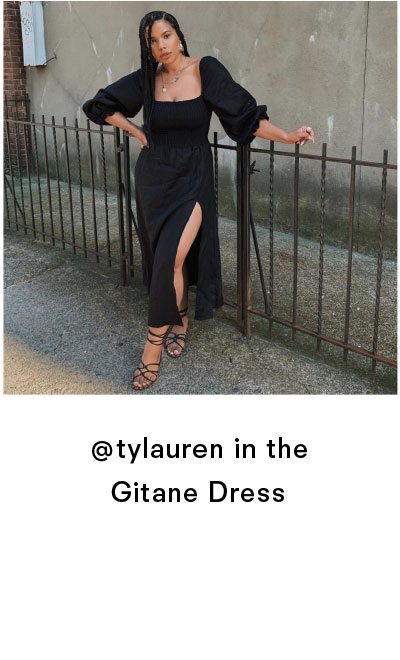 Gitane Dress in Black