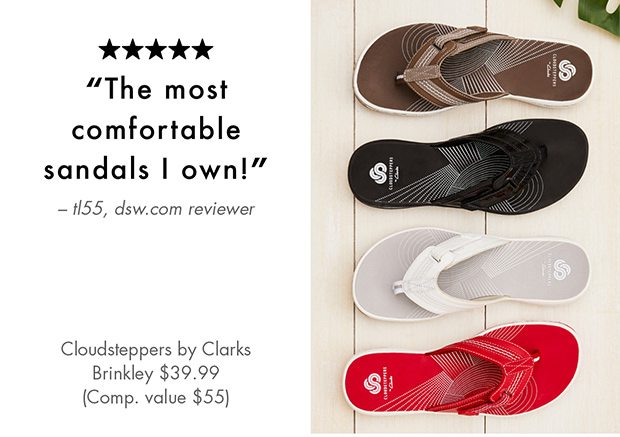 clarks slippers dsw