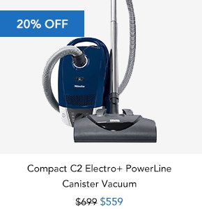 Shop Miele Compact C2 Electro+ PowerLine Canister Vacuum