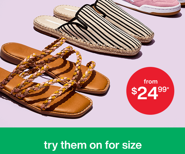 impossible. Shop Shoes from $29.99**