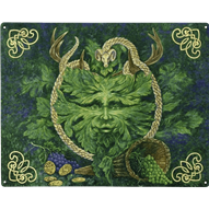 Green Man Cernunnos Metal Sign