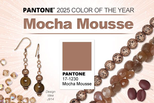 Pantone 2025 Color of the Year Mocha Mousse