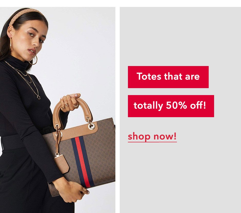 50% off Sale Totes!
