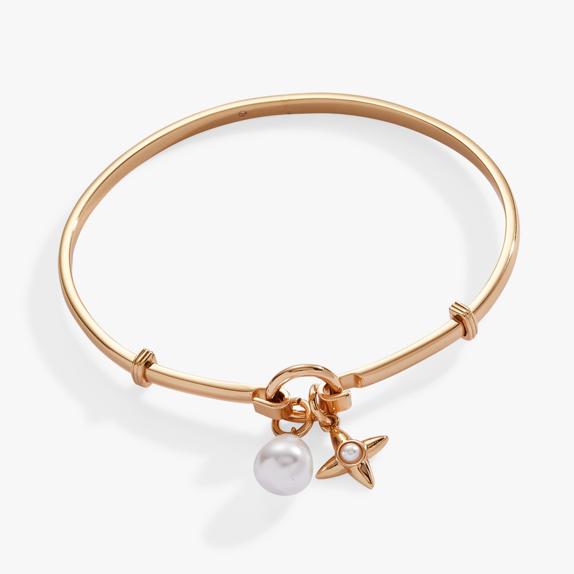 Image of Pearl Star Duo Tension Bangle