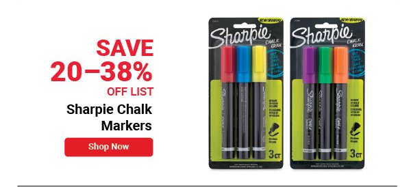 Sharpie Chalk Markers