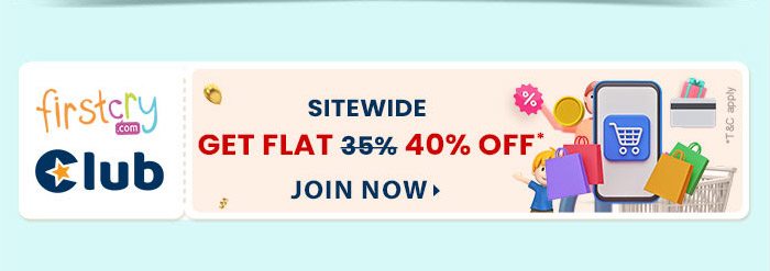 Sitewide Get FLAT 40% OFF* Join Club Now