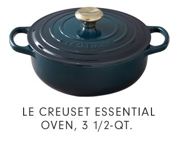 LE CREUSET ESSENTIAL OVEN, 3 1/2-QT.