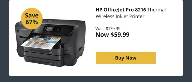 HP OfficeJet Pro 8216 Thermal Wireless Inkjet Printer