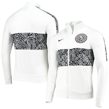 Club America Nike I96 Anthem Performance Full-Zip Raglan Jacket – White